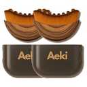 Aeki Brush, Lymphatic Contour Face Brush, Lifting and Firming, Improves Skin Glow & Absorption, Ergonomically Designed to Fit The Skin Precisely and Relieve Fatigue (2Pcs)