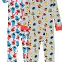 Sesame Street boys Little Footless Pajamas (2T)