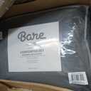 Bare Home Comforter Set - Twin Extra Long Size - Ultra-Soft - Goose Down Alternative - Premium 1800 Series - All Season Warmth (Twin/Twin XL, Grey)