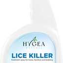 Lice Spray for Home, Furniture, Bedding - Natural Treatment for Head Lice - Family Friendly and pet Safe - Stain and Scent Free (24 Fl Oz (Pack of 1)