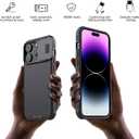 Nillkin for iPhone 14 Pro case, CamShield Pro 14 Pro Case with Slide Camera Cover, Back Cover Compatible with iPhone 14 Pro 5g case 6.1'' (Black)