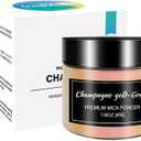 Chameleon Mica Powder Color Shift Pigment Powder for Epoxy Resin Painting Soap Making Bath Bombs Candle Making Slime(1oz/Bottle) (Champagne Gold)