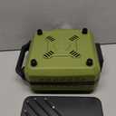 ODSD 2 Burner Camping Stove with Windshield, 20000 BTU Propane Camp Stove, Portable Folding Gas Stove, Camping Essentials Gear Includes Frying Pan, Coffee Stand & Carry Bag, Green