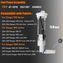 2521307 Fuel Pump Assembly for 2013-2019 Polaris Ranger 900XP / Polaris Ranger 1000 XP/EPS / 900 XP Crew / 570 Crew, Replace 2204852 Electric In-Tank Pump Module (Complete Kit)