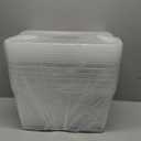 19 Quart Plastic Storage Bins with Lids, 6-Pack Stackable Clear Storage Organizing Box with Handle