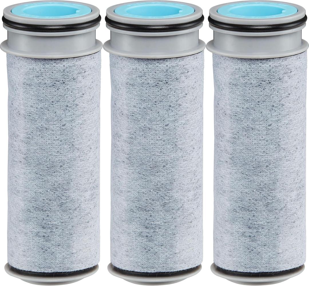 Brita Stream Water Filter Replacements for Stream Pitchers and Dispensers, Lasts 2 Months, Reduces Chlorine Taste and Odor, 3 Count