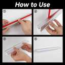 5mm/10mm x 20M Double Sided Phone Repair Adhesive Tape for Mobile Phone, Notebook Computer, Electronic LCD Touch Screen Repair (Pack of 4)