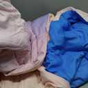 Girls Comforter Full Size Colorful Ombre Pink Purple Rainbow Bedding Bed in A Bag for Kid Teen Girls  Mattress Pad, 52x52 Inches