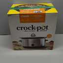 Crock-Pot 7 Quart Oval Manual Slow Cooker, Stainless Steel (SCV700-S-BR), Versatile Cookware for Large Families or Entertaining