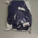 firfig Women's Elegant Mesh Long Sleeve Flare Maxi Dress Tie Low Back Formal Cocktail Maxi Dresses Wedding Guest, Navy Blue X-Large