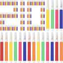 210Pcs Mini Markers Set, 3.4 Inch Vibrant Colors Portable Small Marker Pens Assorted DIY Doodle Pen for Kids Adults Art Crafts