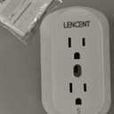 LENCENT 2 Prong Surge Protector Power Strip with USB Ports,2 Prong to 3 Prong Grounding Outlet Adapter,Multi Plug Wall Outlet with 6 Outlets 3 USB,Wall Plug Extender for Kitchen Office Older House