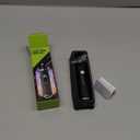 Nose Hair Trimmer for Men and Women, USB Rechargeable Electric Facial and Ear Hair Remover with LED Display, Dual-Edge Blades for Smooth, Painless Eyebrow Grooming (Black)