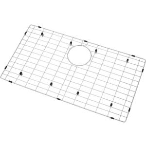 Redrubbit Stainless Steel Sink Grid and Protector for Bottom of Kitchen Sink, 27.6" x 14.6" with Drain Hole for Single Handmade Sink Bowl for Kitchen Sink Grate, Sink Bottom Grid, Sink Protector