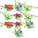 Xmas 10Pcs Fake Flower pins set