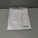 Mens Gym Tank Tops Sleeveless Shirts Cut Off Quick Dry Muscle Shirt Running Beach Loose Fit Tee (White, L)