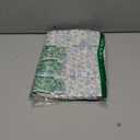 Hanging Toiletry Bag, Travel Toiletries Bag with Hanging Hook, Water Resistant Makeup Cosmetic Organizer for Full Sized Container, Shampoo, Portable Wash Bag for Travel Size Essentials - Blue Flower (Large)