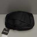 Hoedia Crossbody Sling Bag for Men Women, Shoulder Cross Body Bag EDC Back Pack with Reflective Strip and Multi-pocket (Black)