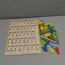 Magnetic Wooden Fishing Game Toy for Toddlers, Alphabet Fish Catching Counting Games Puzzle with Numbers and Letters, Preschool Learning ABC Math Educational Toys 3 4 5 Years Old Girl Boy Kids (Multicolor)