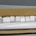 3'' 19Ft Mini Split Line Set Cover Kit for Minisplit Ductless Linset Air Conditioners and Heat Pumps, Central AC Decorative Upgraded UV-Proof Strong & Durability PVC Pipe, White