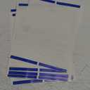 Avery Printable Shipping Labels with Sure Feed, 3-1/3" x 4", Matte Clear, 60 Blank Mailing Labels (15664)