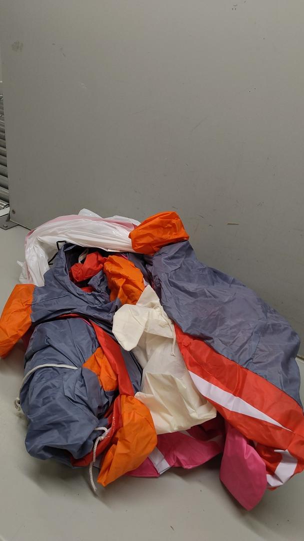 RattanView Inflatable Arch 8 ft Summer Beach Ball Party Arch Rainbow Beach Party Decoration Inflatable Pool Favors for Indoor Outdoor Lawn Yard Garden Decoration (Pink)