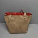 sqlp Large Work Tote Bag for Women Designer Purses and Handbags Big Bucket bags Ladies Travel Crossbody Purse (One Size, Apricot)