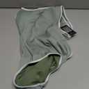 Blooming Jelly Womens One Piece Swimsuit Sporty Tummy Control Bathing Suit Ribbed Slimming Cute Flattering High Cut Swimwear (Medium, Pea Green)