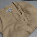 Amazon Essentials Women's Relaxed Fit V-Neck Cropped Cardigan, Size L
