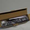 Projection Alarm Clock for Bedroom Ceiling Digital Radio with USB Charger Ports, 7.3" Large LED Screen, 4 Dimmer, Dual Alarm Clock with 2 Sounds, Snooze, Black