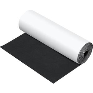 Fullhawl 20 x 120 Inch Large Felt Furniture Pads, Black