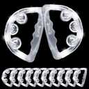 48Pack Light Up Tambourine, LED Flashing Musical Instrument, 48Pcs