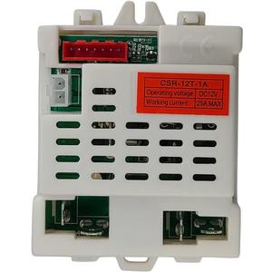 CSR-12T-1A Control Box Receiver Match 2.4G Bluetooth Remote Control, Mainboard Motherboad Accessories Kids Powered Wheel Circuit Board Children Electric Ride On Car Replacement Parts