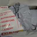 Glad Small Trash Bags 4 Gallon, Lemon Fresh Bleach Garbage Bags, Odor Resistant with Drawstring, 80 Count