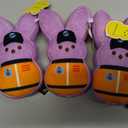 PEEPS Plush Space Bunny Dog Toys, 3-Pack – Squeaky Astronaut Bunny Plushies for Small & Medium Dogs, Official Peeps Easter & Everyday Pet Toys