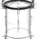 5" RV Clear Sewer Hose Adapter Sewer Hose Extender Compatible with Most Brands of Bayonet/Lug Adapter Polycarbonate Made UV-Resistant(1Pack) Clear(8045)