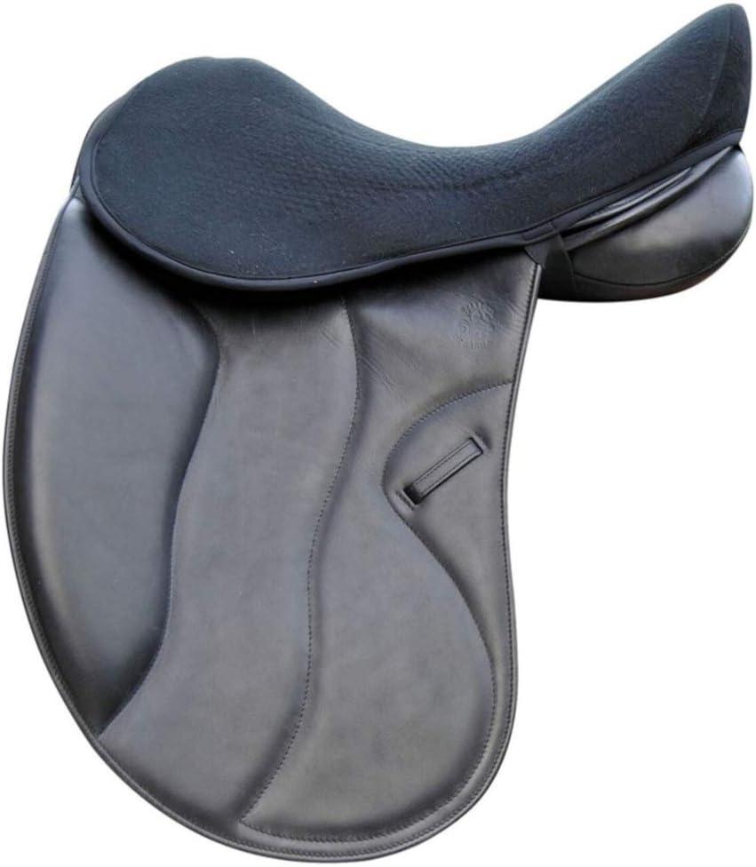 Acavallo "Gel Seat Saver Dressage Dri-Lex Ortho-Pubis (Large, Black)