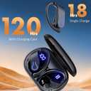 CoolJumper Wireless Bluetooth Earbuds 120H Playtime Bluetooth 5.3 Ear Buds for Sports, Hi-fi Stereo Earphones with LED Display Charging Case, Headphones for Running/Workout Audifonos inalambricos