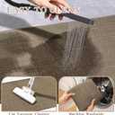 chakme Bathroom Rugs Mat 24x17, Ultra Thin Non Slip Bath Mat Small Quick Dry Absorbent Bath Mat for Bathroom Floor, (Dark Beige, 24"x17")