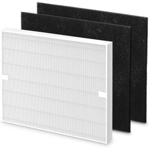AP-1512HH Air Purifi-er Replacement Filter Set Compatible with Coway Airmega AP-1512HH Air Purifi-er and Airmega 200M Air Purifi-er, 1 True HEPA and 2 Carbon Pre-Filters Part # 3304899 (1 HEPA + 2 Carbon Filters)