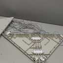 Triangle with Grey String, 2 Pieces of Triangle Pieces, 25 inches length, 17 inches Down Length