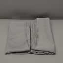 BGment Light Grey Blackout Curtains 54 Inches Long for Bedroom - Rod Pocket Thermal Insulated Drapes for Living Room Short Window Darkening Privacy, 42 x 54 Inch, 2 Panels