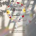 Retirement Gifts for Woman Men, Inspirational Suncatcher Gift for Women, Never Forget The Difference That You Make Appreciation Gifts