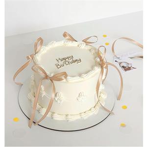 30 Pack Brown Bow Cupcake Toppers Birthday Brown Ribbon Bows Cake Toppers for Coquette Bow Birthday Cake Bows High Footed Cup Balloon Wall Decorations Baby Shower Wedding Anniversary Party Supplies