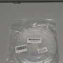 Zorveiio 2Pcs 7” Clear Acrylic Turntable Organizer, Rotating Organizer Swivel Plate for Bathroom Kitchen Cabinet Table Spice Rack Cake Pantry