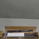 Haryaers Bronze Shower Curtain Rod, Shower Tension Rod Adjustable 30 To 64 Inch, Shower Curtain Rods Spring Tension For Bathroom No Drilling No Rust (Brown)