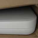 Bblife 6FT Folding Tables Heavy Duty White Foldable Table, Multi-Functional Fold up Table for Outdoor Camping Picnic Parties, Indoor Events Training with 330lbs Static Weight Capacity