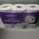 Amazon Basics Soft and Strong 2-Ply Toilet Paper, 30 Ultra Rolls = 120 Regular Rolls, Unscented, 340 Sheet (5 Packs of 6)