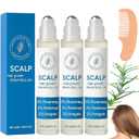 Hair Growth Roll On, Rosemary Hair Growth Serum Roll On, Advanced Hair Growth Roll-On Serum, Thicker & Stronger Hair, Nourishes Scalp & Roots for All Hair, Women and Men (3pcs)