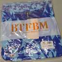 BTFBM Women Summer Dresses Casual Sleeveless Floral Maxi Dresses (Blue, M)
